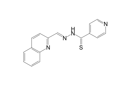 thioisonicotinic acid, [(2-quinolyl)methylene]hydrazide