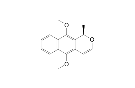 1-METHYL-5,10-DIMETHOXY-1H-NAPHTHO-[2,3-C]-PYRAN