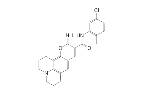 1H,5H,11H-[1]benzopyrano[6,7,8-ij]quinolizine-10-carboxamide, N-(5-chloro-2-methylphenyl)-2,3,6,7-tetrahydro-11-imino-