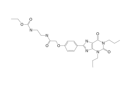 Xanthine, 8-[4-[2-(ethoxycarbonyl)aminoethyl]aminocarbonylmethoxy]-