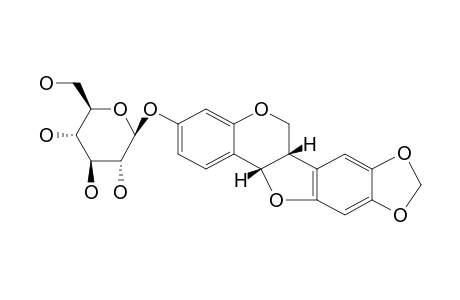 TRIFOLIRHIZIN;MAACKIAIN-3-O-BETA-D-GLUCOPYRANOSIDE