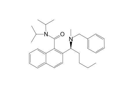syn-(Ra*,1'S*)-N,N-Diisopropyl-2-{1-[benzyl(methyl)amino]penty}-1-naphthamide