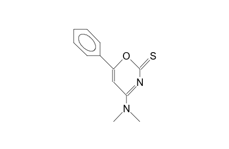 4-Dimethylamino-6-phenyl-3-aza-pyran-2-thione