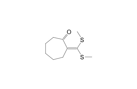 Cycloheptanone, 2-[bis(methylthio)methylene]-