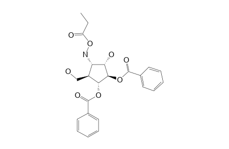 (1S,2S,3R,4R,5R)-ETHYL-3,4-DIBENZOYLOXY-2-HYDROXY-5-(HYDROXYMETHYL)-CYCLOPENTYLCARBAMATE