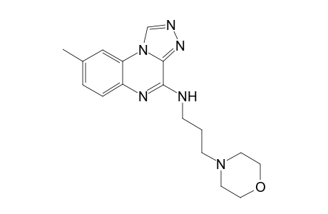 12-Methyl-N-[3-(morpholin-4-yl)propyl]-2,4,5,8-tetraazatricyclo[7.4.0.0(2,6)]trideca-1(13),3,5,7,9,11-hexaen-7-amine