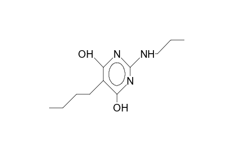 5-Butyl-2-propylamino-4,6-dihydroxy-pyrimidine