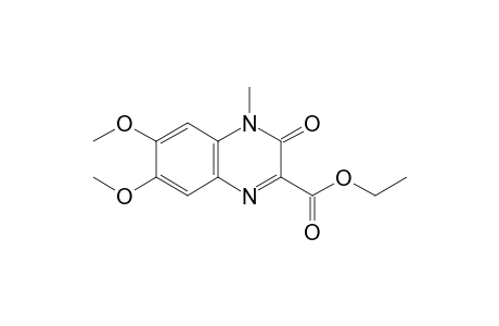 Ethyl 6,7-dimethoxy-1-methyl-2(1H)-quinoxalinone-3-carboxylate