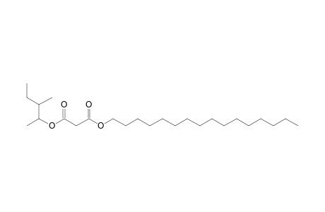 Malonic acid, hexadecyl 3-methylpent-2-yl ester