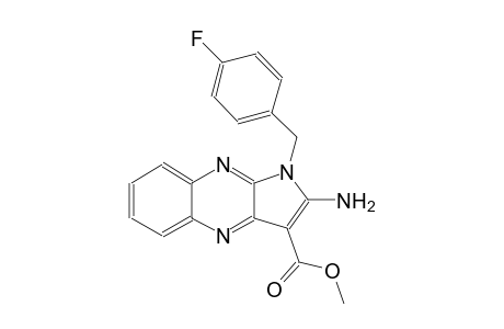 1H-pyrrolo[2,3-b]quinoxaline-3-carboxylic acid, 2-amino-1-[(4-fluorophenyl)methyl]-, methyl ester