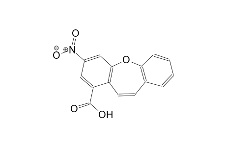 dibenz[b,f]oxepin-1-carboxylic acid, 3-nitro-