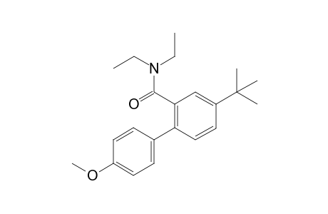 N,N-Diethyl-5-tert-butyl-2-(4-methoxyphenyl)benzamide