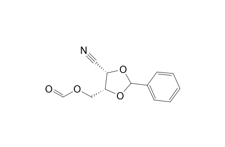 [(4R,5S)-5-cyano-2-phenyl-1,3-dioxolan-4-yl]methyl formate
