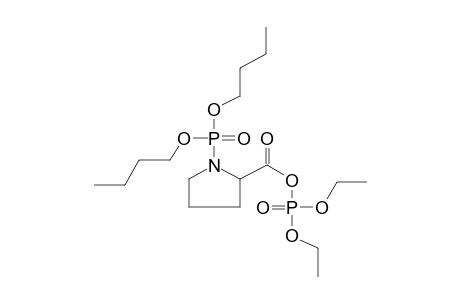 1-(DIBUTYLOXYPHOSPHORYL)-2-DIETHOXYPHOSPHORYLOXYCARBONYLPYRROLIDINE