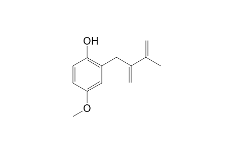 4-Methoxy-2-(3-methyl-2-methylenebut-3-enyl)phenol