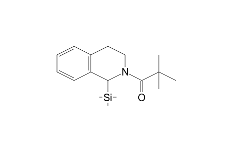 2-(2,2-Dimethylpropanoyl)-1-(trimethylsilyl)-1,2,3,4-tetrahydroisoquinoline