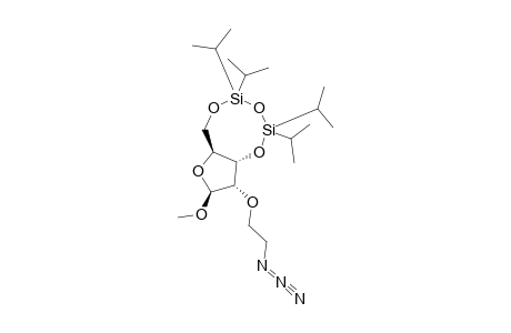 METHYL-2-O-(2-AZIDOETHYL)-3,5-O-(1,1,3,3-TETRAISOPROPYLDISILOXANE-1,3-DIYL)-BETA-D-RIBOFURANOSIDE