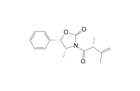 2-Oxazolidinone, 3-(2,3-dimethyl-1-oxo-3-butenyl)-4-methyl-5-phenyl-, [4R-[3(R*),4.alpha.,5.alpha.]]-