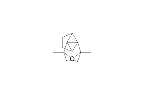 11-Oxapentacyclo[6.2.1.02,6.02,7.03,7]undec-9-ene, 1,8-dimethyl-