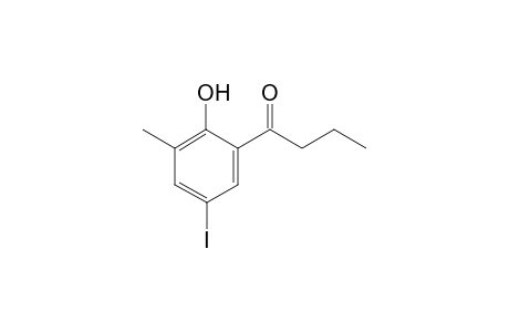 1-(2-Hydroxy-3-methyl-5-iodo-phenyl)butan-1-one