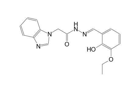 1H-benzimidazole-1-acetic acid, 2-[(E)-(3-ethoxy-2-hydroxyphenyl)methylidene]hydrazide