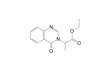 2-(4-ketoquinazolin-3-yl)propionic acid ethyl ester
