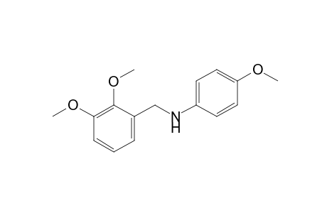 2,3-dimethoxy-N-(p-methoxyphenyl)benzylamine