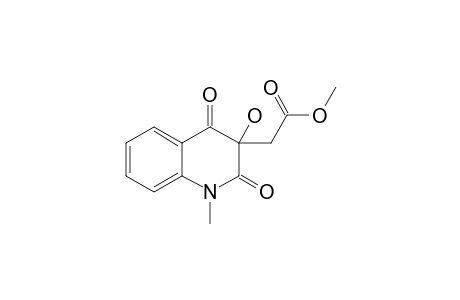 METHYL-2-(3-HYDROXY-1-METHYL-2,4-DIOXO-1,2,3,4-TETRAHYDROQUINOLIN-3-YL)-ACETATE