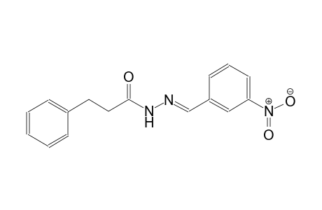 benzenepropanoic acid, 2-[(E)-(3-nitrophenyl)methylidene]hydrazide