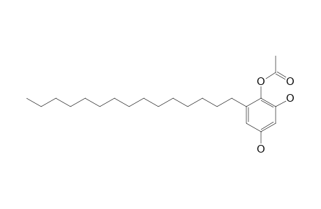 Ardisiphenol A [6-n-Pentadecyl-1,2,4-trihydroxybenzene-1-O-acetate