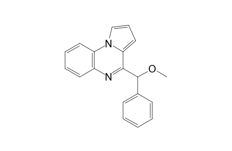 4-(.alpha.-Methoxybenzyl)pyrrolo[1,2-a]quinoxaline