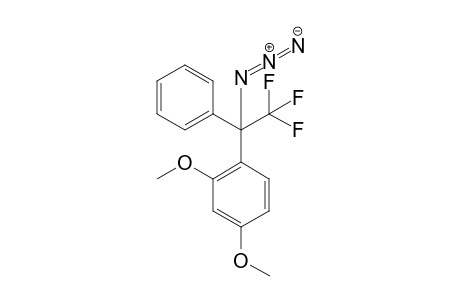 1-(1-azido-2,2,2-trifluoro-1-phenyl-ethyl)-2,4-dimethoxy-benzene