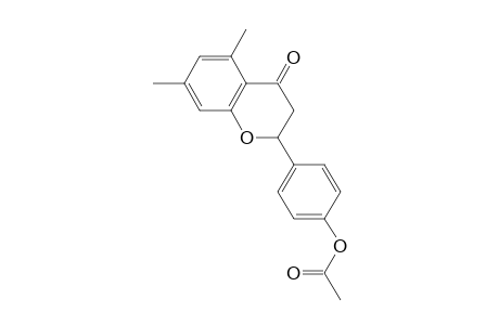 4'-Acetoxy-5,7-dimethylflavanone
