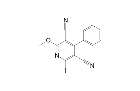 3,5-Dicyano-4-phenyl-2-methoxy-6-iodopyridine