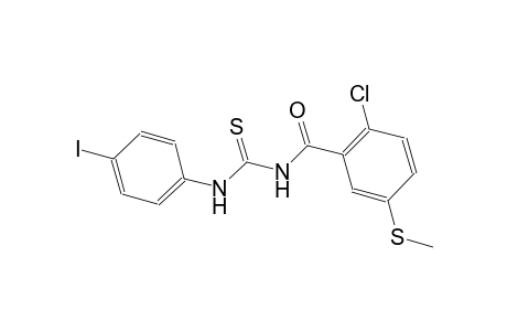 N-[2-chloro-5-(methylsulfanyl)benzoyl]-N'-(4-iodophenyl)thiourea