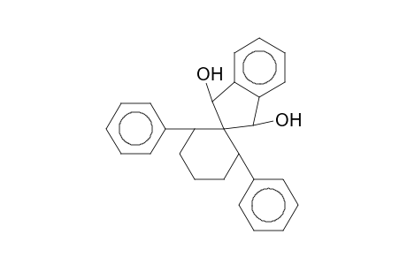 2,6-Diphenyl-1',3'-dihydrospiro[cyclohexane-1,2'-indene]-1',3'-diol