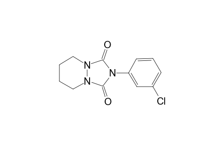 1H-[1,2,4]Triazolo[1,2-a]pyridazine-1,3(2H)-dione, 2-(3-chlorophenyl)tetrahydro-