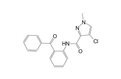 N-(2-benzoylphenyl)-4-chloro-1-methyl-1H-pyrazole-3-carboxamide