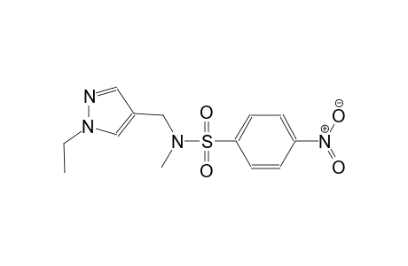 benzenesulfonamide, N-[(1-ethyl-1H-pyrazol-4-yl)methyl]-N-methyl-4-nitro-