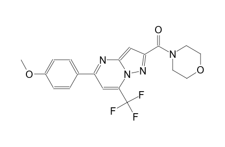 5-(4-methoxyphenyl)-2-(4-morpholinylcarbonyl)-7-(trifluoromethyl)pyrazolo[1,5-a]pyrimidine