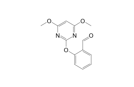 Benzaldehyde, 2-[(4,6-dimethoxy-2-pyrimidinyl)oxy]-