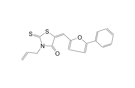 4-thiazolidinone, 5-[(5-phenyl-2-furanyl)methylene]-3-(2-propenyl)-2-thioxo-, (5E)-