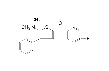 5-(DIMETHYLAMINO)-4-PHENYL-2-THIENYL p-FLUOROPHENYL KETONE