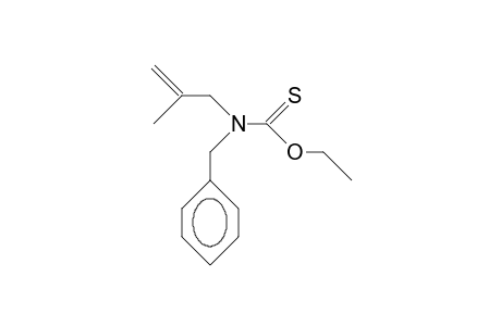 N-Benzyl-N-isobuten-3-yl-thiocarbamic acid, ethyl ester