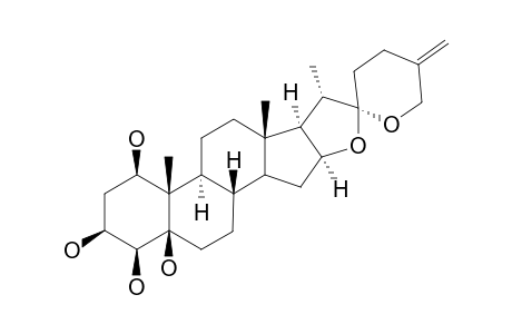 TUPICHIGENIN-D;SPIROST-25(27)-EN-1-BETA,3-ALPHA,4-BETA,5-BETA-TETRAOL