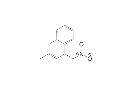 (E) 2-(2-Methylphenyl)-1-nitropent-3-ene