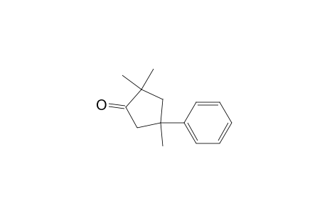 2,2,4-Trimethyl-4-phenylcyclopentanone