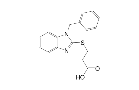 propanoic acid, 3-[[1-(phenylmethyl)-1H-benzimidazol-2-yl]thio]-