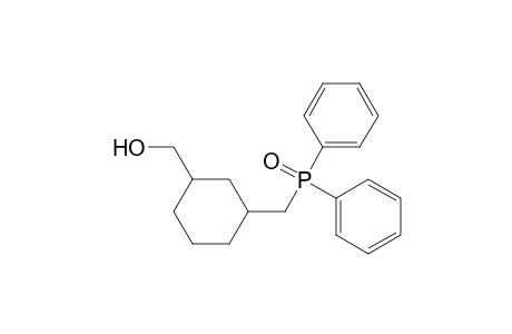 3-(Diphenylphosphorylmethyl)cyclohexylmethanol