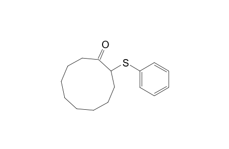 2-(Phenylthio)-1-cyclodecanone